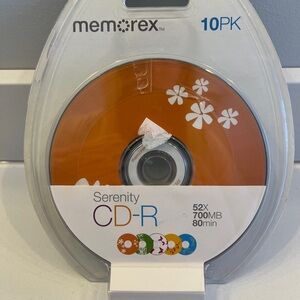 Memorex Orange CD-R 10 Pack